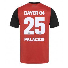 Bayer Leverkusen Exequiel Palacios #25 Hemmakläder 2024-25 Kortärmad